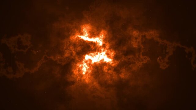 Red hot fire sparks and glowing ember particles for cinematic productions, event openers, music videos, premium brand commercials. Cinematic overlay. Dramatic seamless loop in 4K.