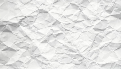 Obraz premium blank fold white paper isolated,Crumpled wrinkled Paper Poster Photo Effect Mockup,Crumpled Paper texture overlay effec,white crumpled paper