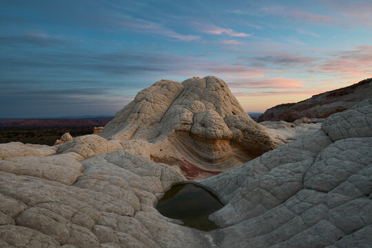 Interesting Patterns and Rock Formations in White Pocket, Coyote