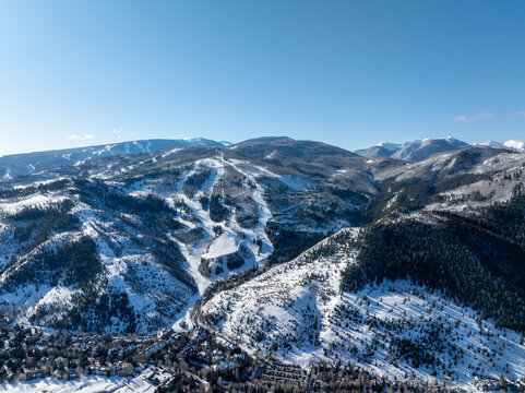 Clear Winter Morning Over Arrowhead