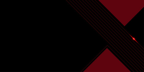 Modern black and red paper texture seamless abstract technology rectangle background. Decorative web layout or poster, banner. Bluck vector background. have space for text creative