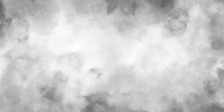Grey, white watercolor textured on white paper background. smoke texture art design. smoke vape vector cloud dreamy atmosphere dramatic smoke overlay before rainstorm design element. vector.