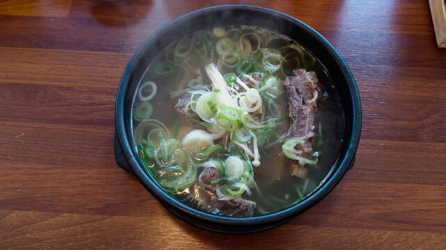 한국,음식,갈비탕,소고기,Korean food, galbitang, beef