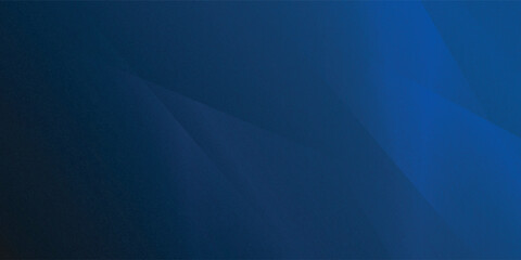 Fototapeta premium Modern blue abstract background. Minimalist. Gradient. Bright blue banner with geometric shapes, lines, stripes, and triangles.