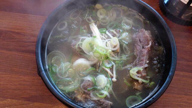 한국,음식,갈비탕,소고기,Korean food, galbitang, beef