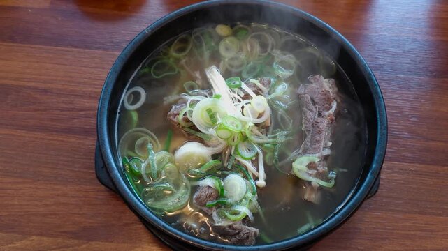 한국,음식,갈비탕,소고기,Korean food, galbitang, beef