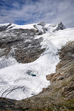Glacier, Grossvendediger, Tyrol, Austria