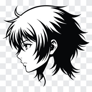 Anime Profile Silhouette