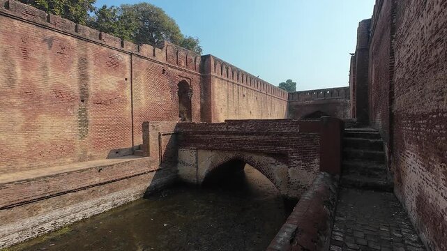 Medieval Water Well with Brick Masonry in Haryana Village