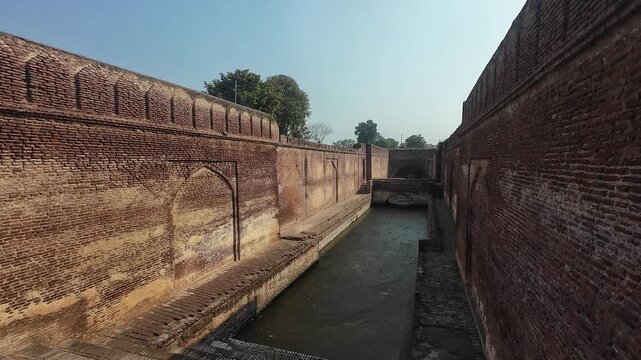 Medieval Water Well with Brick Masonry in Haryana Village