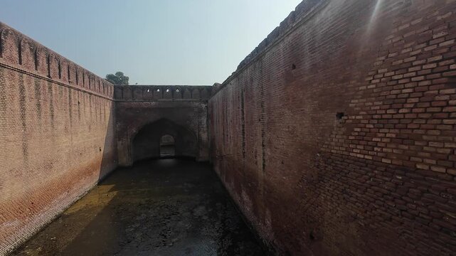Medieval Water Well with Brick Masonry in Haryana Village