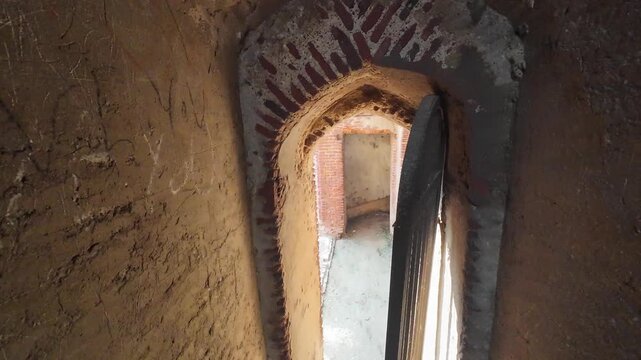 Medieval Water Well with Brick Masonry in Haryana Village