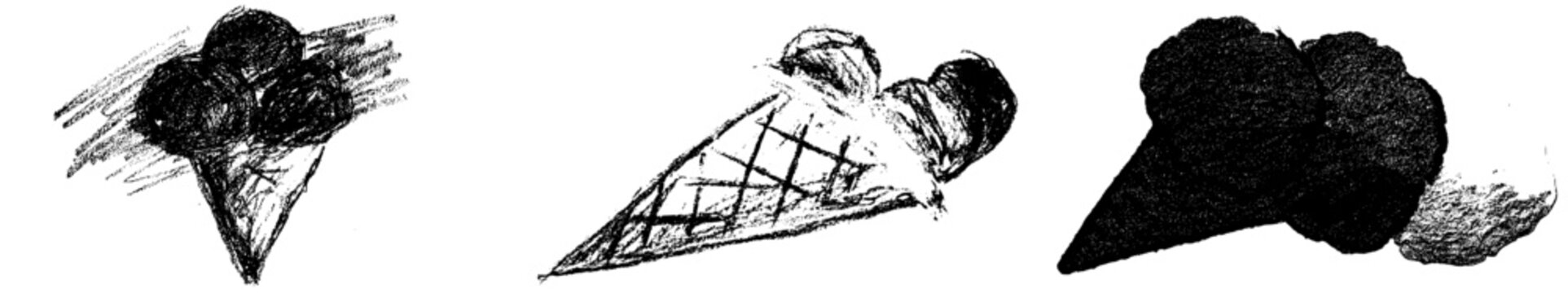 A rainbow of ice cream dreams