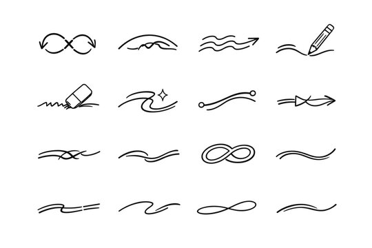 Generation transition resolved reconcile line calm image edit outline icon simple vector