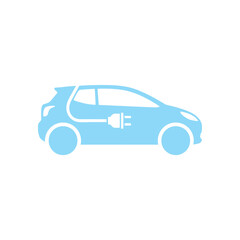 Fototapeta premium Electric Car Charging Station Vehicle.