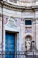 San Placido Church Entrance