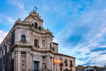 San Placido Church Facade