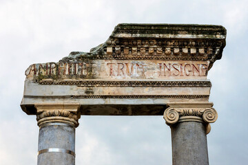 Roman Amphitheatre Inscription