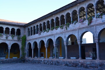 Fototapeta premium ペルー クスコのサント・ドミンゴ教会