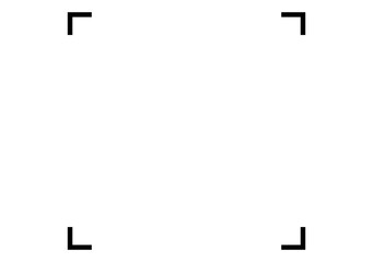 Minimalist Crop Marks Frame Border Design