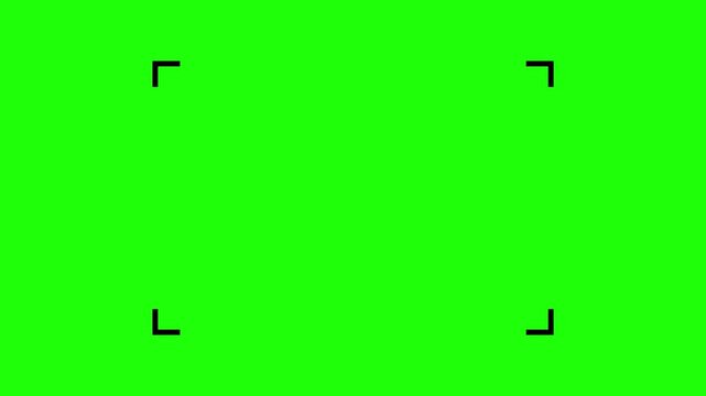 Minimalist Crop Marks Frame Border Design