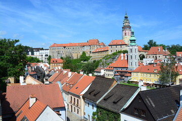 チェコ チェスキークルムロフの街並み