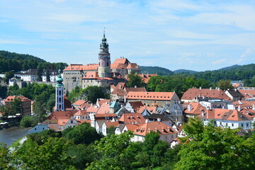 チェコ チェスキークルムロフの街並み