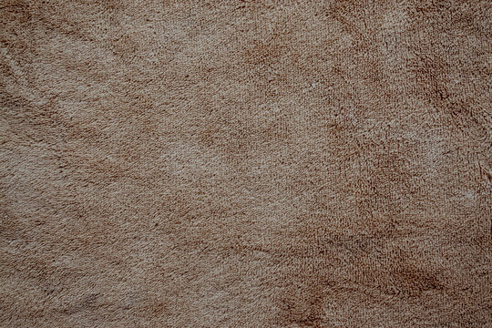 Neutral Knitted Fabric Background Texture &ndash; Cozy Wool Textile in Beige Brown and White Tones
