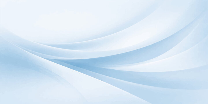 Abstract blue wave background featuring a futuristic flowing motion design with soft gradient curves and digital light patterns for a professional business wallpaper illustration