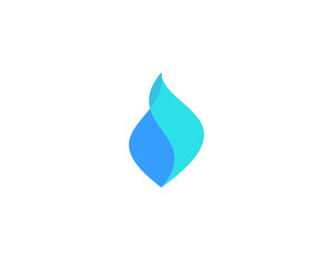 Abstract water  logo icon design. Drop aqua flow logotype