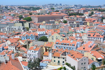 ポルトガル リスボンの街並み