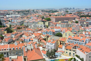 ポルトガル リスボンの街並み