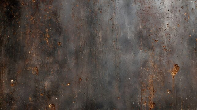 Textured Metal Rust: A weathered sheet of metal, displaying a rich tapestry of rust, decay, and time-worn patina, creating a striking visual texture.