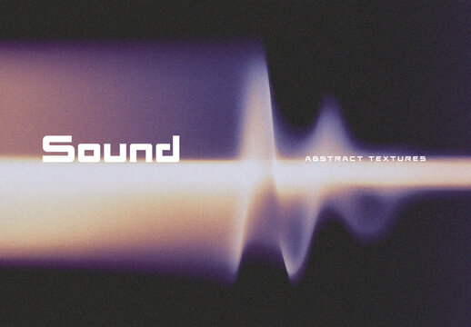 Abstract Sound Wave textures
