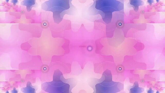 Abstract Colorful Pink and Purple Pattern with Smooth Gradients and Shapes