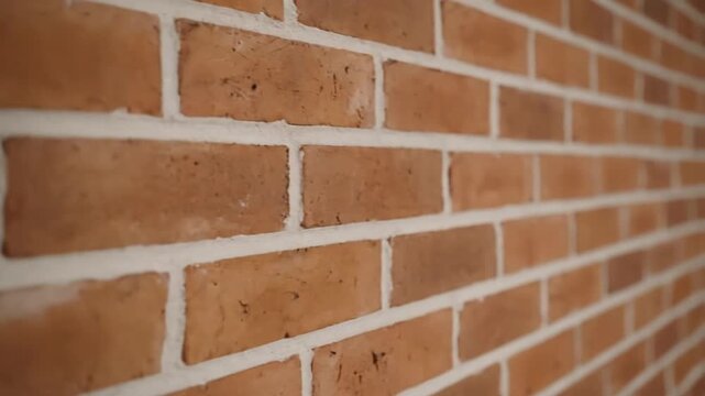 Red brick wall texture.