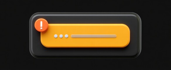 Obraz premium new message alert badge shining like a beacon for unread conversations bright and clear