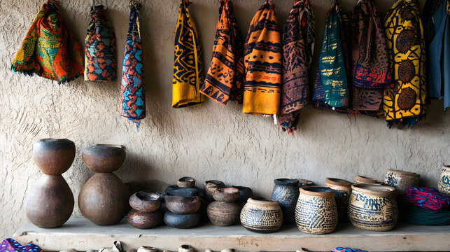 Malian Summer Marche With Shea Butter Bogolan