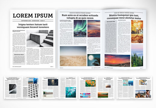 Classic Press Editorial Template