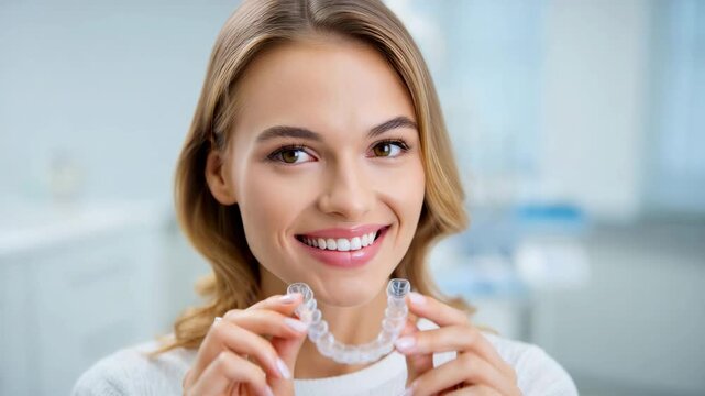 Clear night guard for bruxism in dental clinic practice, nocturnal bite splint for sleep bruxism, occlusal protection device, custom fit dental appliance, jaw relaxation and teeth protection