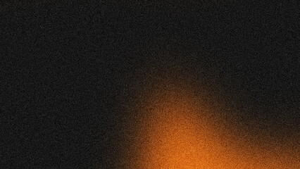 Abstract Cinematic Film Grain Background with Amber Light Leak