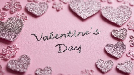 Fototapeta premium Valentine's day is a special day for couples to express their love