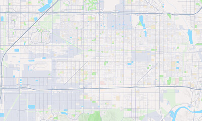 Fototapeta premium Fontana California map