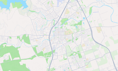 Georgetown Texas map