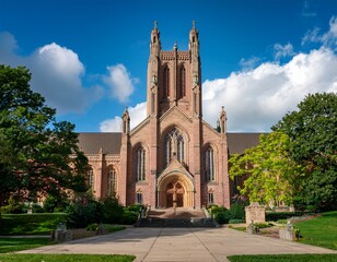 heinz memorial chapel on the campus of the university of pittsburgh in pittsburgh pennsylvania