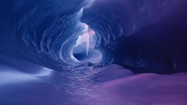 Abstract Motion Graphics fluid, ethereal