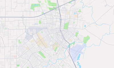 Lafayette Louisiana map