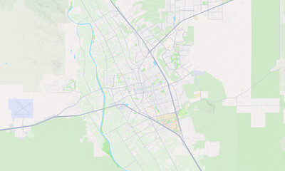 Las Cruces New Mexico map