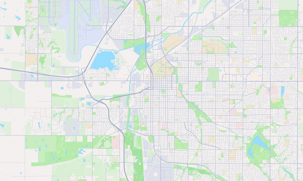 Lincoln Nebraska map