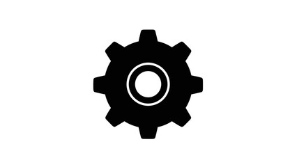 Obraz premium gears isolated on white background